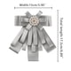 thumbnail image 3 of Corbata de Moño Pre-Atado Allegra K Color Gris One Size, 3 of 5
