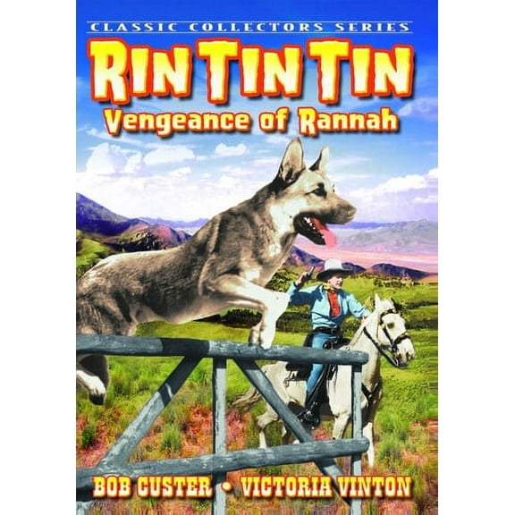 Rin Tin Tin: Vengeance of Rannah (DVD), Alpha Video, Western