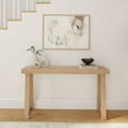 thumbnail image 2 of Plank+Beam Solid Wood 56" Console Table, Classic Entryway Table, Narrow Foyer Table, 2 of 8