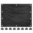 thumbnail image 1 of Cortina opaca Uxcell para guardería 37" x 30" Cortinas opacas temporales con ventosas para habitación de guardería, 1 of 5