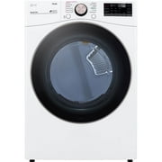LG DLEX4000W 7.4 Cu. Ft. Ultra Large Capacity Smart wi-fi Enabled Front Load Electric Dryer with TurboSteam and