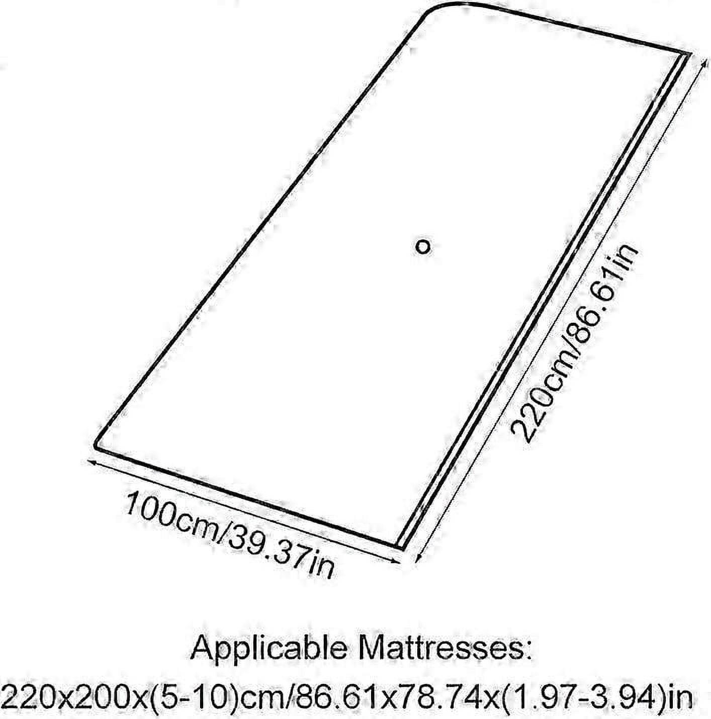 RAIN Large Vacuum Storage Bags for Mattresses, Clothes,220 x 100 cm Vacuum Sealed Mattress Bag,Vacuum Bag Storage Bag for Moving/Storage of Foam Mattresses