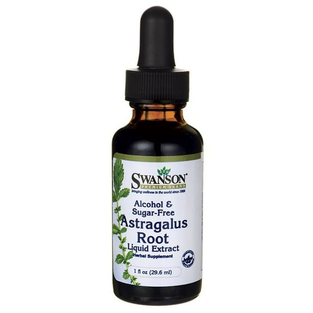 Swanson Astragalus Root Liquid Extract (Alcohol and SugarFree) 1 fl oz