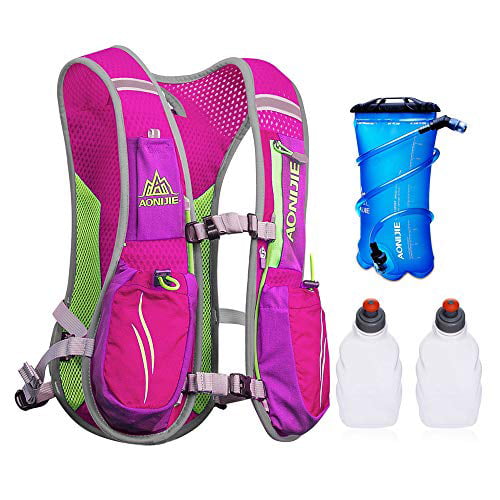 Aonijie Hydration Packs 5.5L Trail Running Vest With 2L Bladder Reservoir Marathoner Hydro Backpack