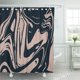 thumbnail image 1 of ABPHQTO Cool Marble Noble Dark Indigo y Beige Brown Marbling Japanese Pintura líquida Cortina de ducha Cortina de baño 165x180 cm, 1 of 2