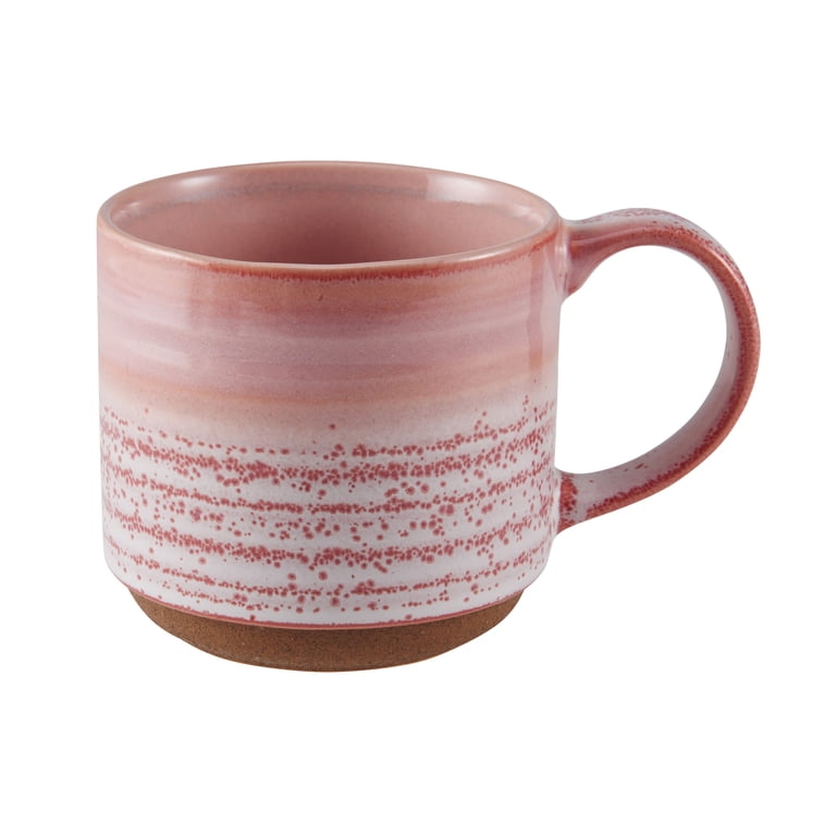 Pfaltzgraff 15-Ounce Reactive Brush with Clay Set of 6 Stoneware Mugs in 3  Colorways - Walmart.com