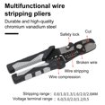 thumbnail image 7 of Pebbuoy Wire Stripping Plier Multifunctional Heavy Duty Sharp Pulling And Cutting Wire Copper Pipe Crimping Plier Electrician Hardware Tool, 7 of 7