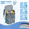 thumbnail image 6 of Romantic Rose and Peony Pattern Backpack Cooler, Insulated Leakproof Cooler Bag, Waterproof Lunch Backpack for Aesthetic Nature Lovers, 6 of 6