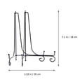 thumbnail image 4 of Stand Display Plate Iron Holder Easelstands Photo Heavy Duty Large Picture Frame Decorative Table Easels, 4 of 6