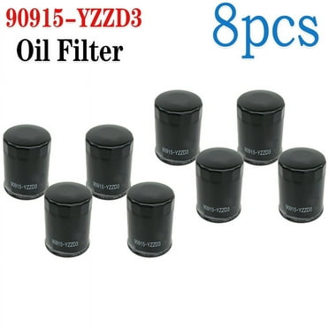 FOR TOYOTA LEXUS OIL FILTER SET OF (8) 90915-YZZD3 FILTER