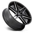 thumbnail image 3 of DUB 1PC Aluminum Rim S267 DIRTY DOG 24X10in Glossy Black Milled Finish, S267240084+25, 3 of 4