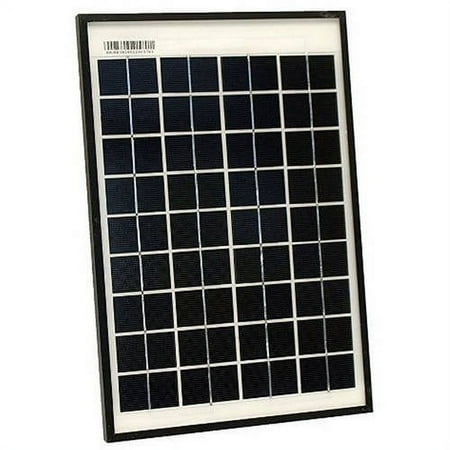 ALEKO SPU10W24V Monocrystalline Modules Solar Panel, 10W. 24V