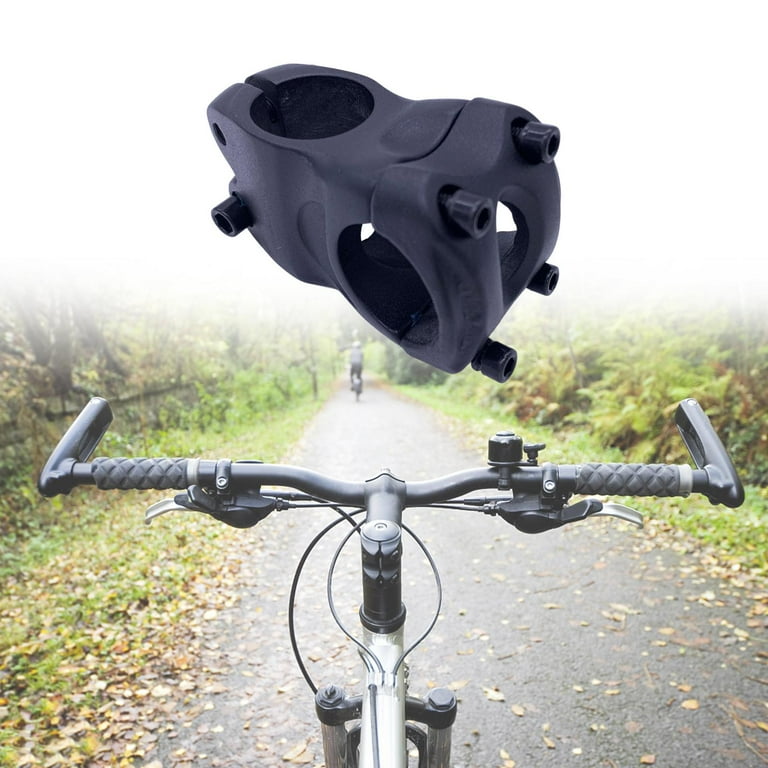 Mountain Bike Stem 31.8mm 35mm Durable Handlebar Short Stem Stem Riser Bike Stem for Biking Riding Downhill Bikes Most s BMX Black