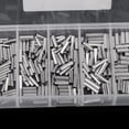 thumbnail image 4 of 250 Piezas Mangas De Engarce De Pesca De Resistencia Mangas De Engarce De Barril único Resistentes A La Corrosión Y Sin Rebabas Soledad Mangas de engarzado de pesca, 4 of 9