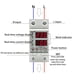thumbnail image 3 of Durable Del Carril Dinar Dispositivo Protector Actual Sobre/bajo Voltaje 40A 63A 230V RGB, 3 of 9