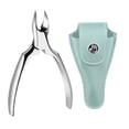 thumbnail image 1 of 1Set Reliable Cuticle Scissors Dead Skin Barb Trimming Scissor with Storage Bag, 1 of 8