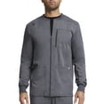 thumbnail image 2 of Scrubstar Men's Ultimate Stretch Antimicrobial Fabric Technology Zip Front Scrub Jacket WD318A, 2 of 7