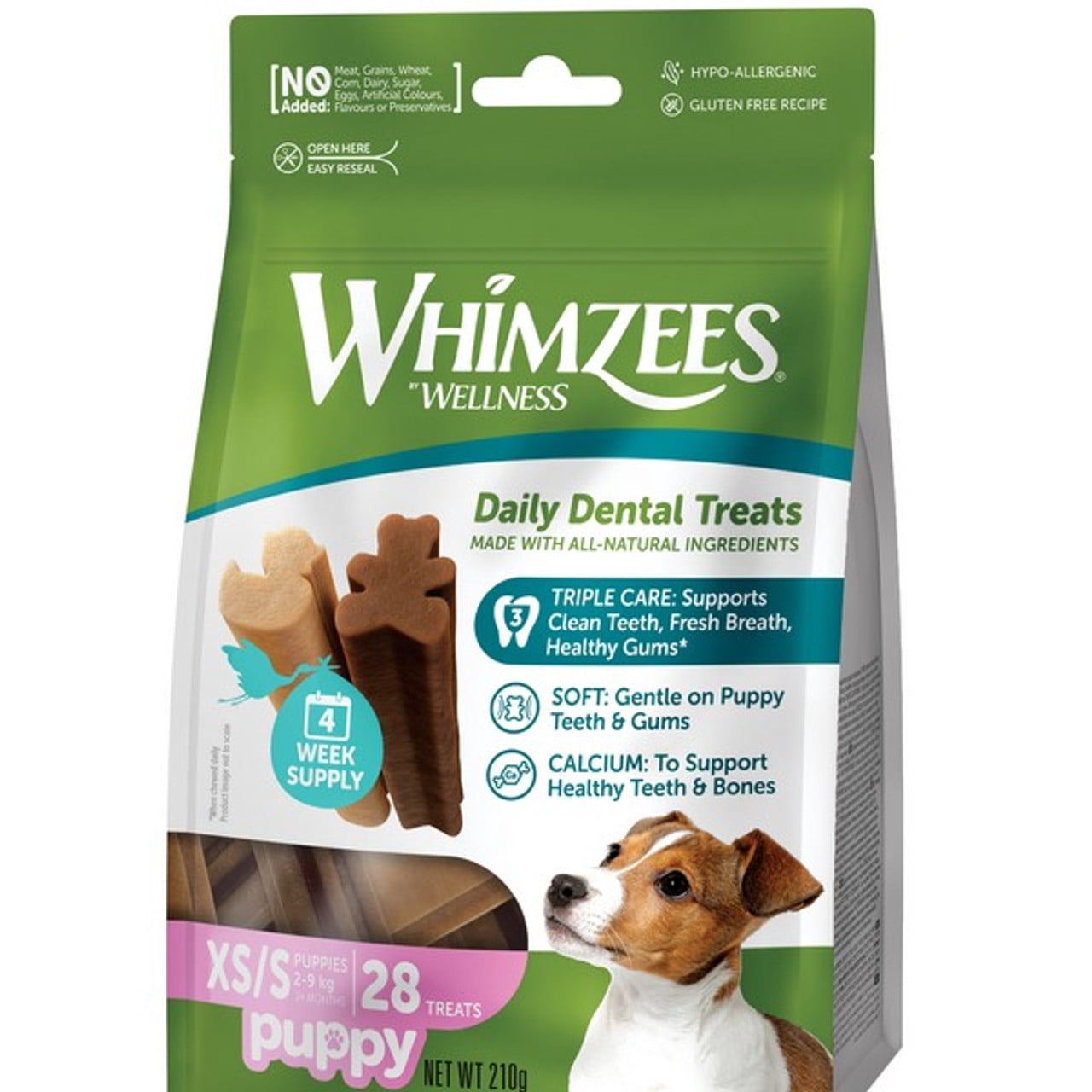 Whimzees Puppy Value Pack XS/S 28 Pack Case of 6