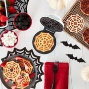Dash Spider Web Electric Mini Waffle Maker, White