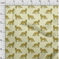 thumbnail image 2 of oneOone Organic Cotton Voile Fabric Fox Block Decor Fabric Printed BTY 42 Inch Wide, 2 of 4