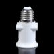 thumbnail image 1 of Ac100-240v E27 Adaptador De Bombilla Portalámparas Conversión De Zócalo De Base Con Enchufe De La UE -gt, 1 of 5