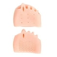 thumbnail image 3 of Soumake Toe Separator for Overlapping Toes Breathable Toe Spacers for Women Men Overlapping Toes Straightener Reusable Toe Spacers for Foot Care Yoga, 3 of 8