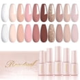 thumbnail image 1 of Set de esmaltes de uñas en gel Beautpal Nude de 10 colores con kit de inicio, 1 of 6