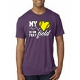 thumbnail image 1 of Wild Bobby, My Heart Is On That Tennis Field, Sports, Men Premium Tri Blend Tee, Vintage Purple, Small, 1 of 4
