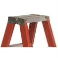 thumbnail image 2 of Louisville Ladder 8' Fiberglass Twin Step Ladder, 12' Reach, 375 lbs Load Capacity, FM1408HD, 2 of 5