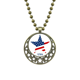 thumbnail image 1 of Latina estrella patrón bandera USA Colgante Estrella Collar Luna Cadena Joyas Unbranded M, 1 of 3