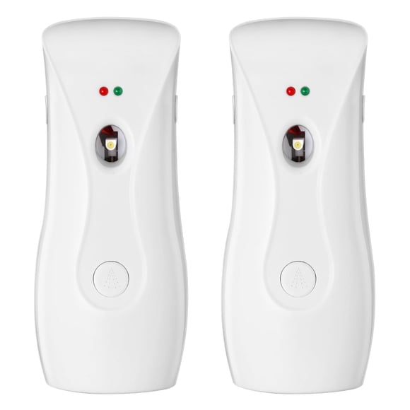 Stardrix Distributeurs Automatiques de Désodorisants (Lot de 2), Machines à Vaporisateur d'Aérosol, Murales Ou Autoportantes, Minuterie Réglable pour Diffusion de Parfum