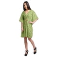 thumbnail image 3 of Moomaya Robe Courte de Caftan de Plage, Robe de Couverture Imprimée, Kaftan pour Femmes, Tenue de Plage, Couverture, 3 of 4