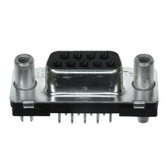 Pack of 2 5750678-1 Connector 9 Position D-Sub Receptacle, Female Sockets :RoHS