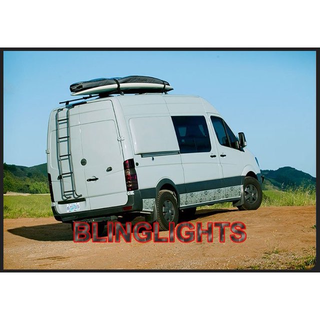 For Dodge Sprinter Tinted Smoked Taillamp Taillight Overlays Film Protection
