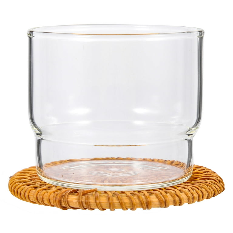 Crystal Water Glasses Gold Rim Transparency Glass Cups For Coffee