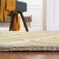 thumbnail image 3 of SAFAVIEH Cambridge Selwyn Geometric Wool Area Rug, Gold/Ivory, 8' x 10', 3 of 9
