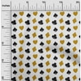 thumbnail image 2 of oneOone Cotton Poplin Twill Brown Fabric Poker Card Fabric For Sewing Printed Craft Fabric By The Yard 56 Inch Wide, 2 of 4