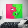 thumbnail image 6 of Splatoon Wall Tapestry Cartoon Poster Wall Hanging Tapestry for College Dorm Living Room Bedroom Decoration 60x80 Inch, 6 of 7