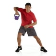 thumbnail image 2 of SPRI Deluxe Vinyl Kettlebell, 15 lbs, Single, 2 of 2