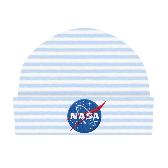 Creative Knitwear Newborn Knit cap with NASA Embroidery