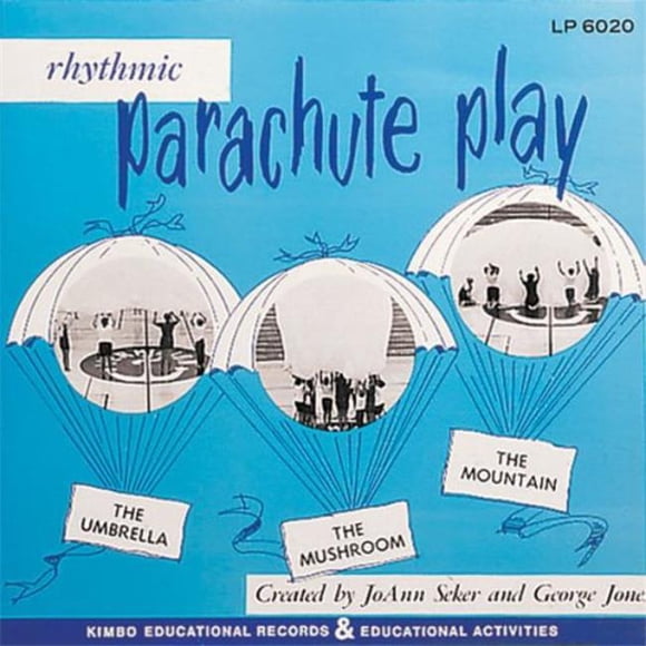 Kimbo Educational KEA6020CD Rhythmic Parachute Play Song CD for K to 5th Grade