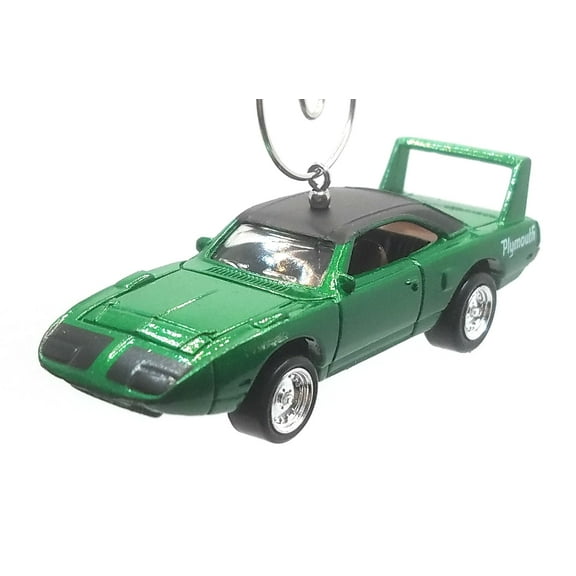 Christmas Ornament for 1970 Plymouth Superbird Green Black