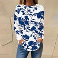 thumbnail image 2 of New Arrival Beifu Boho Tops For Women Plus Size Womens Tops Dressy Summer Women Blouses Dressy Casual Long Sleeve Cotton Tee Shirts For Women Plus Size Fall Clothes, 2 of 5
