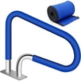 thumbnail image 1 of Pool Handrail Cover, Pool Rail Grip Hand Rail Covers, Safety Grip Sleeve with Zipper for Swimming Pool Inground Ladder Handles Hand Railing Covers Grips-Blue, 8 Feet, 1 of 1