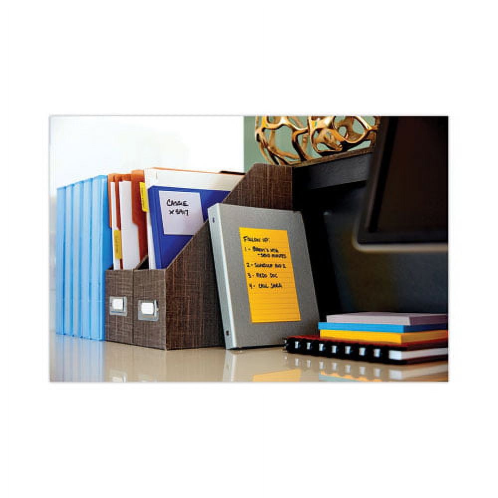 Pads in Canary Yellow, Note Ruled, 4" x 6", 90 Sheets/Pad, 5 Pads/Pack | Bundle of 2 Packs