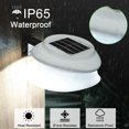 thumbnail image 4 of Lámpara solar para exteriores, patio, hogar, jardín, valla, luz de inducción, lámpara de pared LED, 4 of 5