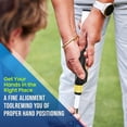 thumbnail image 3 of Clip-On Golf Grip Trainer, Golf Swing Training Aid for Improving Proper Hand Positioning, 3 of 10