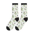 thumbnail image 5 of Crew Socks for Women Men, Bee bumblebee daisy flower cute  Moisture Running Athletic Football Striped Socks Cushion Tube Socks, 5 of 7