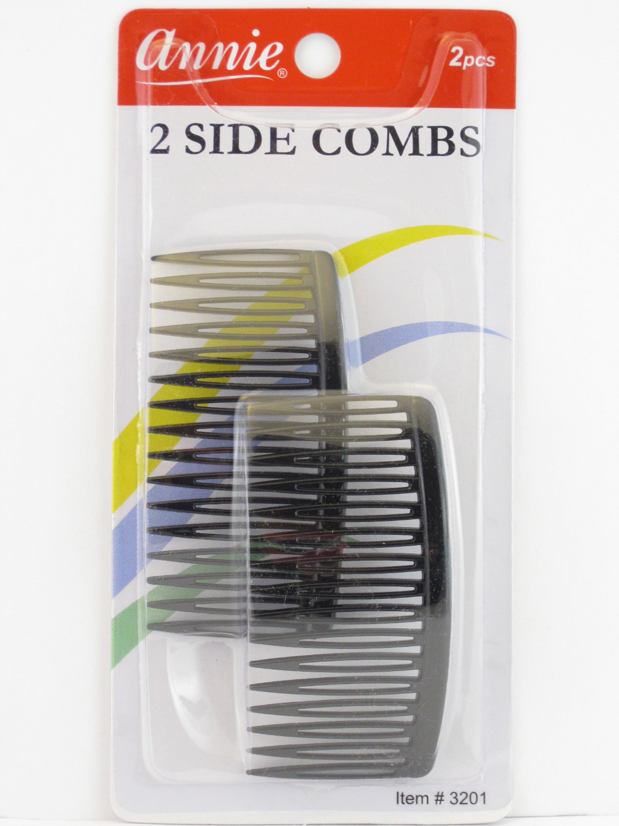 Annie Annie Side Hair Combs Black 2 Pcs.