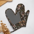 thumbnail image 4 of Cauagu Mushroom Garnish Print Oven Mitts 2 Piece Set,BBQ Gloves Grilling Gloves Kitchen Silicone Oven Gloves Heat Resistant Oven Mitts for Barbecue Cooking & Baking, 4 of 6